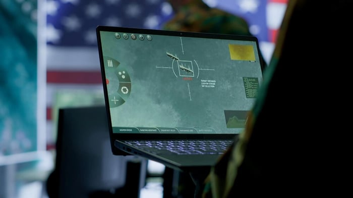 closeup of laptop 